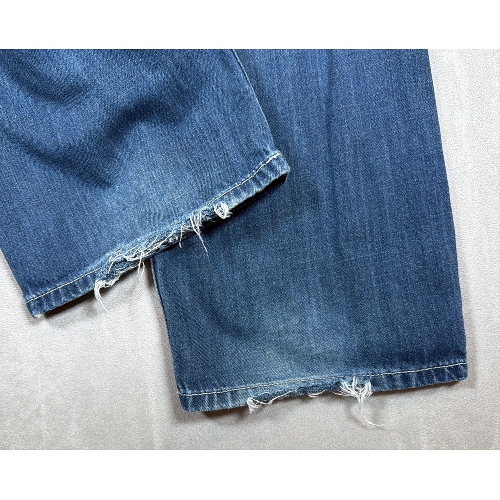 Rock & Republic Henlee Bootcut Jeans Men's 33x31.5 Distressed Denim Blue - Picture 16 of 16